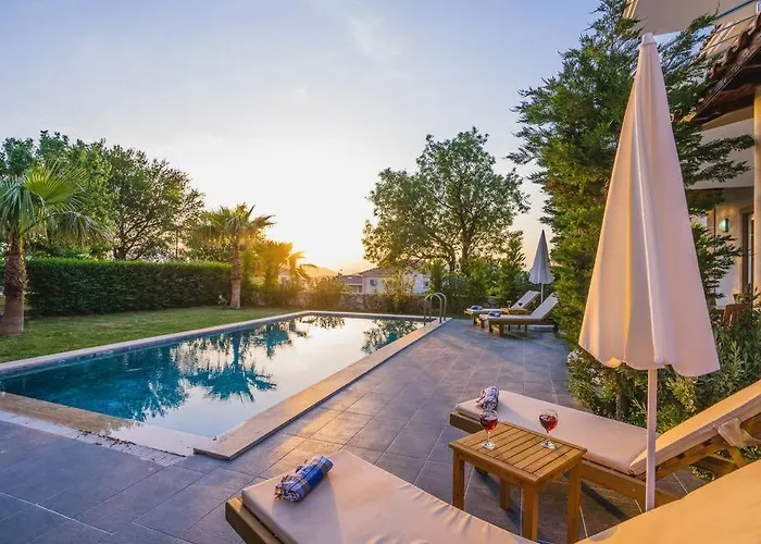 Oeluedenizde Genis Bahce Oezel Havuzlu Royal 11 Villa